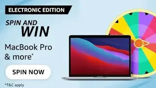 Amazon Electronic Edition Spin and win Quiz Answer Today | Win macbook Pro। 12 May 2022