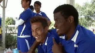 Video: African football players dream of kickstarting career in Asia