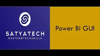 Class3 - PowerBi GUI