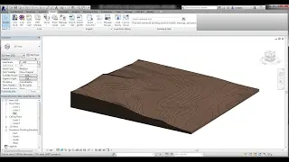 BIM - Revit Site Design 01 Creating Topography l Contour l Terrain using Toposurface. Tutorial