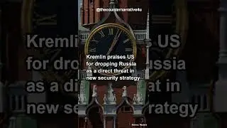 Kremlin Welcomes US Security Strategy Aligning with Russia's Views #news #shorts
