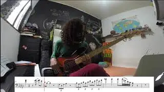 Firewater    Jaco Pastorius (bass solo transcription)