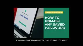 | How to Unmask any Saved Password | 😂 | HTML FUN | |HD 4K|