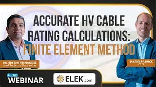 Cable Ampacity Calculations using the Finite Element Method [Technical Webinar]