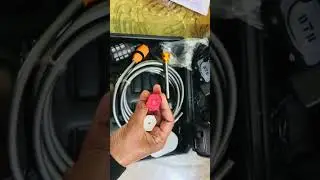 Portable car washing machine, high speed washer gun