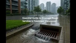 Drainage Repair Services in Yaletown, Vancouver