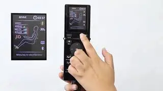 Daiwa Relax 2 Zero 3D Massage Chair Remote Overview