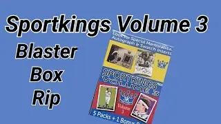 Sportkings Volume 3 sports cards blaster box rip