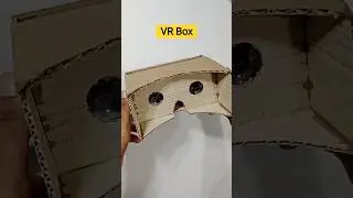 🎮 How to Make a VR Box at Home | DIY Virtual Reality Headset | #shorts #vr
