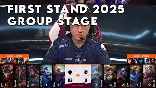TES vs TL Game 1 | First Stand 2025 Group Stage | Top Esports vs Liquid G1