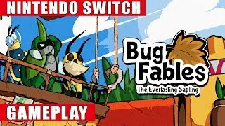 Bug Fables: The Everlasting Sapling Nintendo Switch Gameplay
