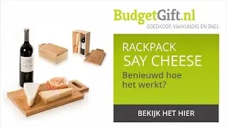 Rackpack Say Cheese - BudgetGift.nl