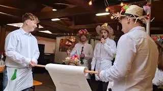 Traditionelle Bleßkerwe Bruchweiler-Bärenbach im Dahner-Burgen und Felsenland, Kerwemontag Teil 4