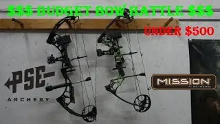 2022 Budget Bow Battle Under $500 - PSE Stinger Max vs Mathews Mission Hammer