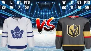 LIVE  2025/26 NHL  Season coverage Toronto Maple Leafs @ Vegas Golden Knights