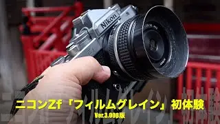 【開発中ファームウェア体験】ニコンZf Ver.3.00β フィルムグレイン機能を試す ─ 撮って出しJPEGで味わう“フィルムの粒子感”