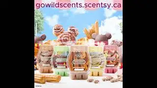 Scentsy Walt Disney World Resort Signature Treats wax collection