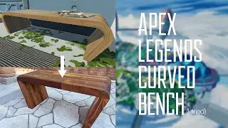Apex Legends but Its Actually Woodworking | Olympus Park Bench | Ep. 1