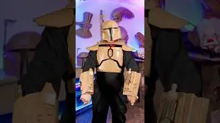 Boba Fett Armor Out Of Cardboard And Paper! 📦 #bobafett #epiccardboardprops