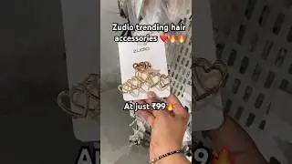Zudio trending hair accessories ❤️🔥#zudioindia #zudio #zudiohaulvideo #shopping #hairstyle #explore