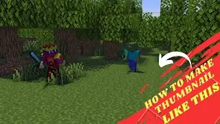 How To Make Minecraft Custom Thumbnail | Avalo gaming