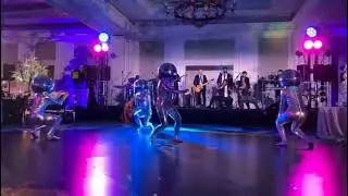 LED Disco Ball Head Dancers