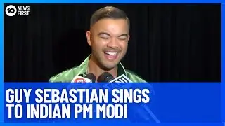 Singer Guy Sebastian and Masterchef Finalist Sarah Todd Sing Praises Of India's PM Narendra Modi