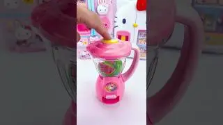 Pink Rabbit Mini Juicer Toy Kitchen Set Satisfying with Unboxing & Review Toy ASMR
