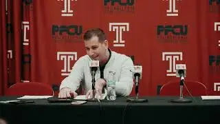 MBB Press Conference vs. ECU (Adam Fisher)