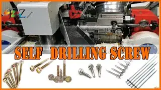 Huazhen fastener | Production Line of Self Drilling Screw & Roofing Screw