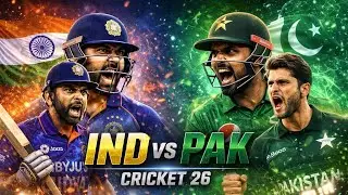 IND vs PAK Epic Match in Cricket 26 | Intense India vs Pakistan Gameplay