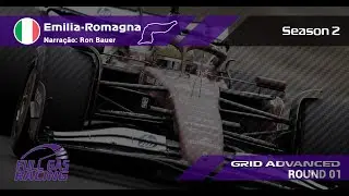 FULL GAS RACING F1 | GRID ADVANCED | ESTREIA DA 2&ordf; TEMP&mdash; GP DA EMILIA-ROMAGNA, COM RON BAUER 🇮🇹