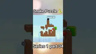 Snake Puzzle part 8 level 34// this gamenot for noobs //#short#shorts#shortvideo#shortviral