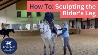 Sculpting the Rider's Leg with Elani and Bon