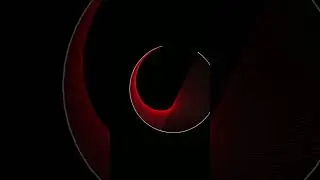 Colourful circle animation in python 