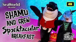 Shamu And Crew Halloween Spooktacular Breakfast at SeaWorld Orlando 2024