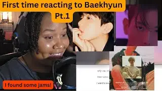 First time reacting to Baekhyun (백현)! - City Lights, Delight, Bambi mini albums + MVS - Pt.1