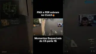 FNX e FER sobram no Clutch  #gaules #tribogaulesa #majorcs #cs2 #counterstrike