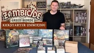 Above Board - Unboxing Zombicide Green Horde Kickstarter