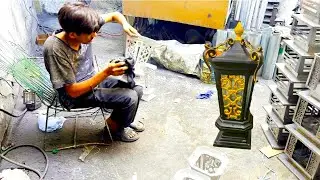 Amazing Manufacturing of Gate Fancy Lights Manually | 5ive Skills 