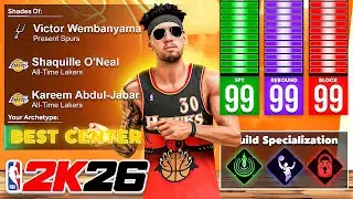 ЛУЧШИЙ СТРОИТЕЛЬНЫЙ КОМПЛЕКС ДЛЯ ЦЕНТРАЛЬНОГО НАПАДАЮЩЕГО В NBA 2K26! СУПЕРПРОЦЕССОР ДЛЯ ЦЕНТРАЛЬ...