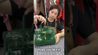 Exotic leather custom handbags
