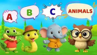 Safari ABC Animals Song &ndash; Wild Animals Dress Up for Kids | ABCD Song | Jumpy Jungle TV