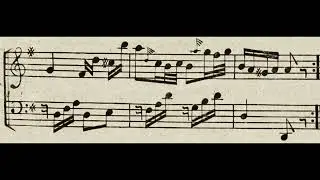 J.C. Bach - Sonata Op. 5 No. 3 in G major - with score