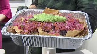The FOX43 morning team tastes Chellas Arepa Kitchen's signature items