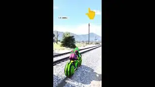 GTA V : SPIDER-MAN RACE WITH TRAIN SIMULATOR LIVE NOW