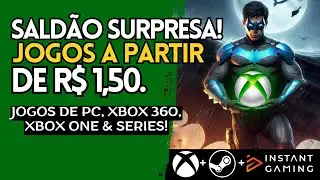 SALD&Atilde;O SURPRESA AGORA NO XBOX! - P&oacute;s BLACK FRIDAY XBOX 2025