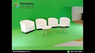 Gudang Sewa Sofa Oval Putih Mewah di Jakarta