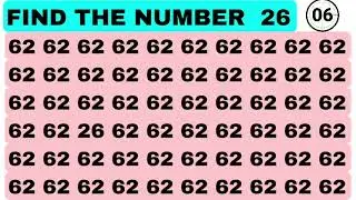 Find the number 🧐👀| Today quiz video | New video #puzzle #viral #video #ytviral #trending #iqtest 