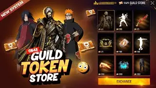 Ob48 New Guild Token Exchange Store | New Event Free Fire Bangladesh Server | Free Fire New Event